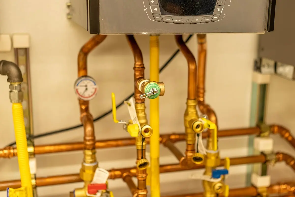 Licensed technician providing Backflow Prevention for a homeowner in Andover