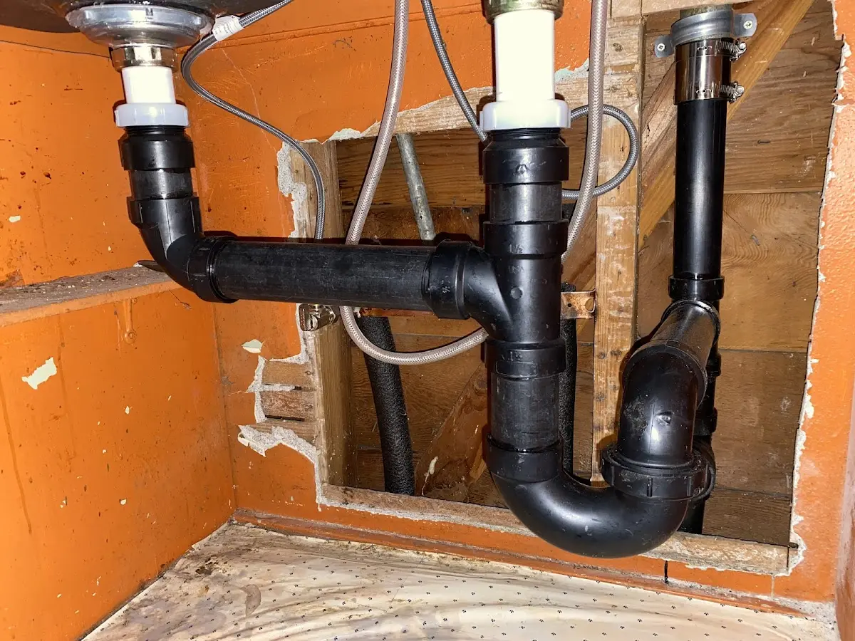 Professional Repiping Services equipment and tools on the job in Andover